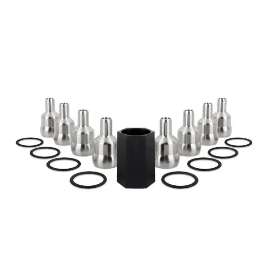 Mishimoto High-Pressure Oil Rail Ball Tube Set (MMOR-F2D-03) fits 2004.5-2007 Powerstroke 6.0L