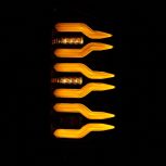 AlphaRex 641020 02-06 Dodge Ram 1500/03-06 Dodge Ram 2500/3500 Truck LUXX-Series LED Tail Lights Alpha-Black - Image 8