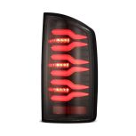AlphaRex 641020 02-06 Dodge Ram 1500/03-06 Dodge Ram 2500/3500 Truck LUXX-Series LED Tail Lights Alpha-Black - Image 5