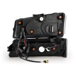 AlphaRex 880254 03-06 Chevrolet Silverado/02-06 Avalanche (without body cladding) NOVA-Series LED Projector Headlights Alpha-Black - Image 15