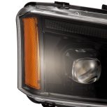 AlphaRex 880254 03-06 Chevrolet Silverado/02-06 Avalanche (without body cladding) NOVA-Series LED Projector Headlights Alpha-Black - Image 10