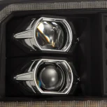 AlphaRex PRO-Series Halogen Projector Headlights Black (880315) for 2005-2007 Powerstroke 6.0L - Image 6