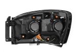 AlphaRex 880533 06-08 Dodge Ram LUXX-Series LED Projector Headlights Alpha-Black - Image 11