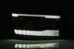 AlphaRex 880533 06-08 Dodge Ram LUXX-Series LED Projector Headlights Alpha-Black - Image 6