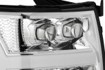 AlphaRex 880207 07-13 Chevrolet Silverado NOVA-Series LED Projector Headlights Chrome - Image 8
