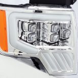 AlphaRex 880191 09-14 Ford F150 NOVA-Series LED Projector Headlights Chrome - Image 6