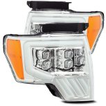 AlphaRex 880191 09-14 Ford F150 NOVA-Series LED Projector Headlights Chrome