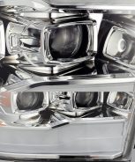 AlphaRex 880598 09-18 Ram Truck MK II PRO-Series Halogen Projector Headlights Chrome - Image 10