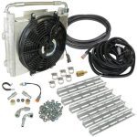 BD Diesel Xtruded Double-Stacked Auxiliary Trans Cooler Kit 1/2 In Tube (1030606-DS-12) for 1994-2016 Cummins 5.9L / 6.7L & 2001-2016 Duramax LB7 / LLY / LBZ / LMM / LML