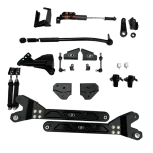 S&B Kit 105605 2.5 inch leveling kit for 2011-2016 6.7L Powerstroke F250 F350 suspension system