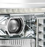 AlphaRex 880141 11-16 Ford Super Duty PRO-Series Halogen Projector Headlights Chrome - Image 2