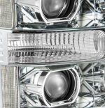 AlphaRex 880141 11-16 Ford Super Duty PRO-Series Halogen Projector Headlights Chrome - Image 3