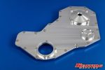 Cummins 12-valve billet timing front cover with 12AN port for 1994–2002 5.9L engines