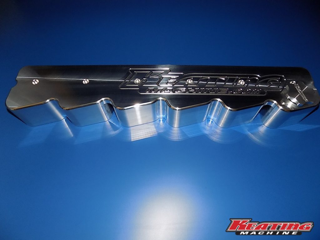 Cummins 12 valve billet valve cover notched