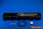 billet valve cover black anodized notched for Cummins 12 valve