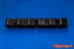 KM 12 Valve Billet Valve Cover-Black Anodized-Notched for Stock Lines (123012-1N-Black) for 1989-1998 Cummins 5.9L - Image 2