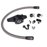 Fleece Coolant Bypass® for 5.9L 12V (FPE-CLNTBYPS-CUMMINS-12V-SS) for 1994-1998 w/ Stainless Steel Braided Line