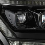 AlphaRex 880163 15-17 Ford F150 / 17-20 F150 Raptor NOVA-Series LED Projector Headlights Alpha-Black - Image 2