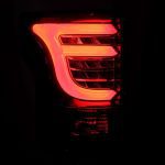 AlphaRex 652020 15-20 Ford F150 PRO-Series LED Tail Lights Red Smoke - Image 4