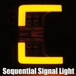 AlphaRex 880102 17-19 Ford Super Duty NOVA-Series LED Projector Headlights Black - Image 5