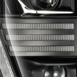 AlphaRex 880293 21-23 Ford F150 PRO-Series Halogen Projector Headlights Black - Image 15