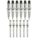 Industrial Injection Reman Stock 6.7L 2010-16 Mid-Range Injector Pack w Connecting Tubes (21C312) - Image 2