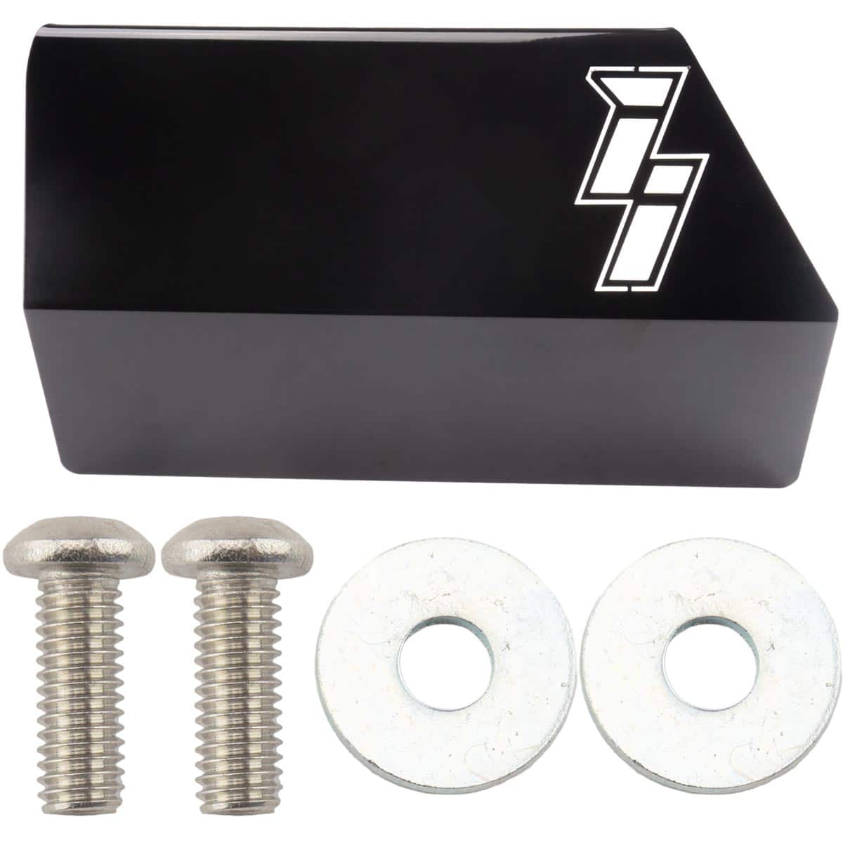 Industrial Injection Gloss Black Powder Coated Aluminum Turbo Heat Shield Upgrade Kit (228708)