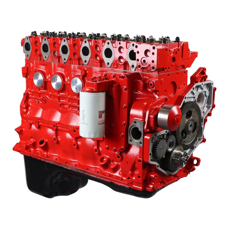 246502_001-r(2) Industrial Injection 6.7L Cummins Stage 1 Long Block with Wagler Street Fighter Rods PDM-67STLBWR for 2007.5-2018 Dodge Ram 2500 and 3500