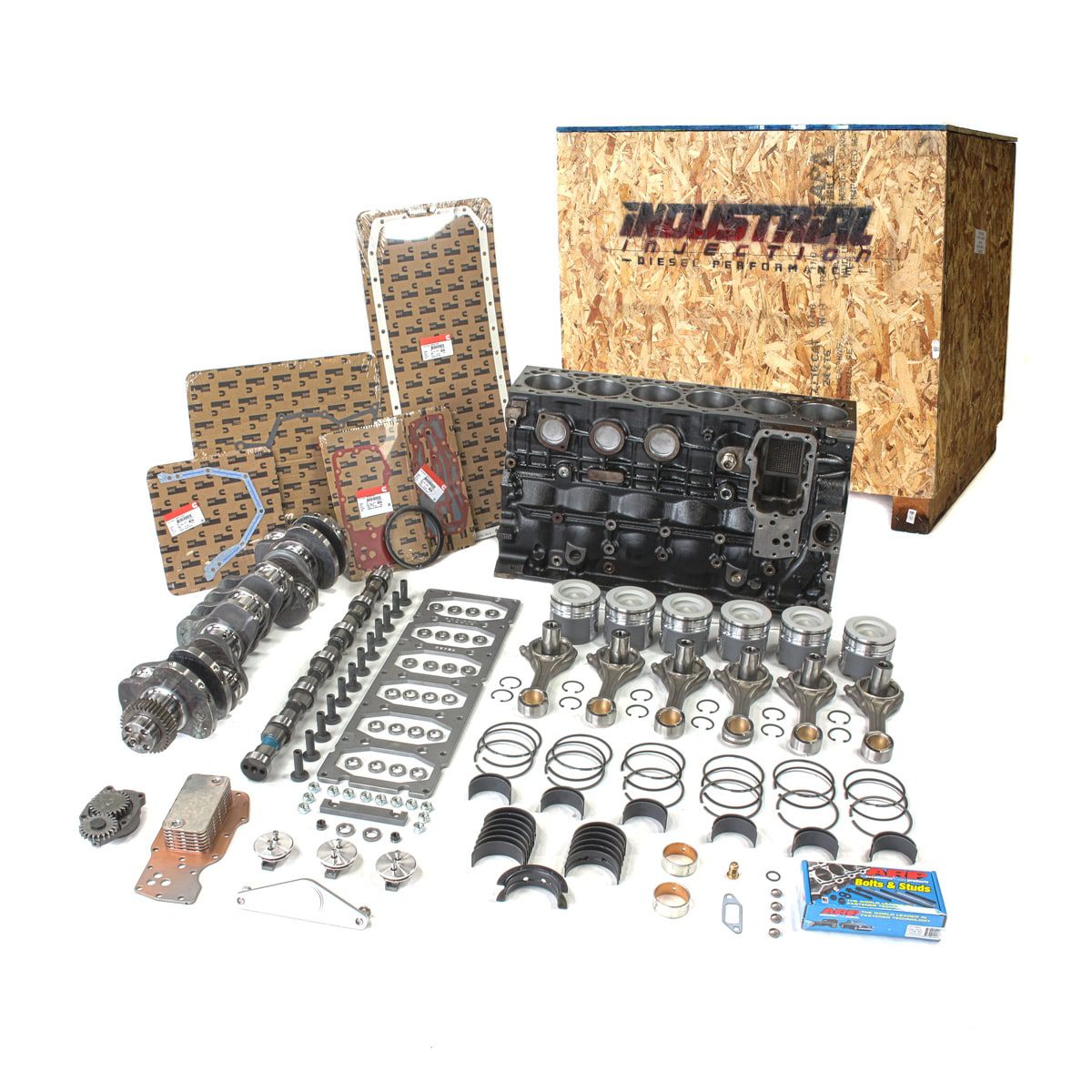 Industrial Injection 5.9L Cummins CR Stage 1 Builder Box CORE CHARGE OF $2700 APPLIES (PDM-59STBB)