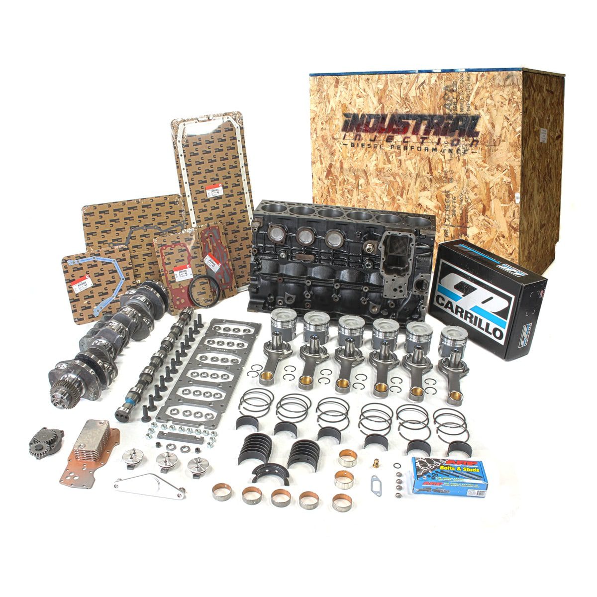 Industrial Injection 5.9L Cummins CR Stage 2 Builder Box CORE CHARGE OF $2700 APPLIES (PDM-59RBB) - Image 1