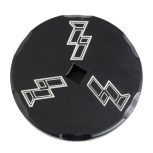 Industrial Injection Billet Black Anodized Front CP3 Access Cover (24FC05)