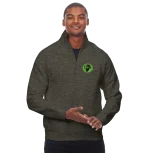 Review Diesel quarter zip fleece sweatshirt