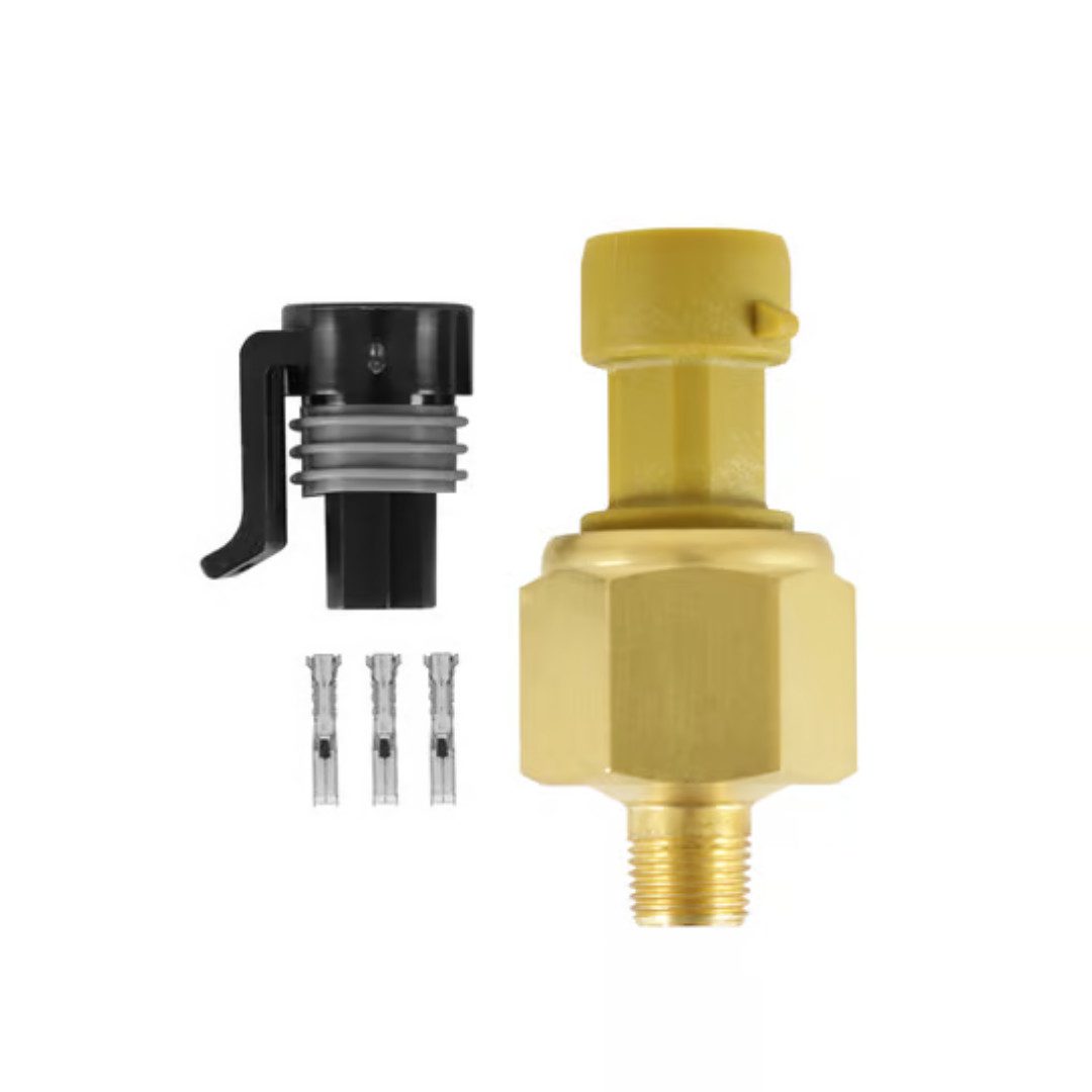 30-2131-150 AEM 150 PSIg Brass Sensor Kit (30-2131-150) 1/8 in. NPT Male Thread - Image 1
