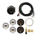 AEM Classic Digital Temperature Gauge Kit (30-4402) Oil/Trans/Water from 100-300 Degrees Fahrenheit
