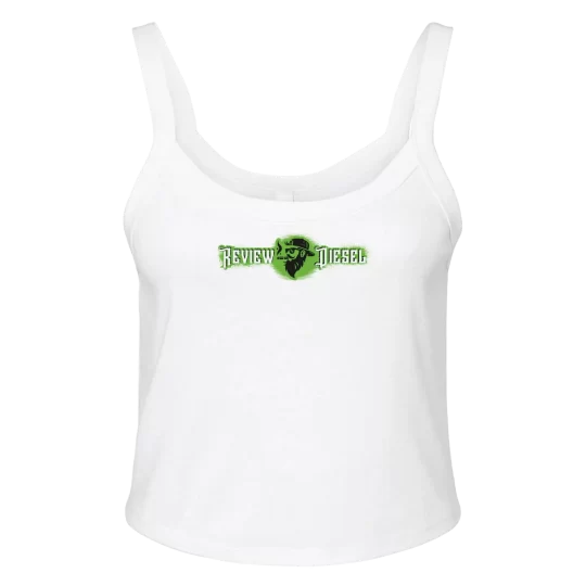 Review Diesel women’s micro ribbed scoop tank