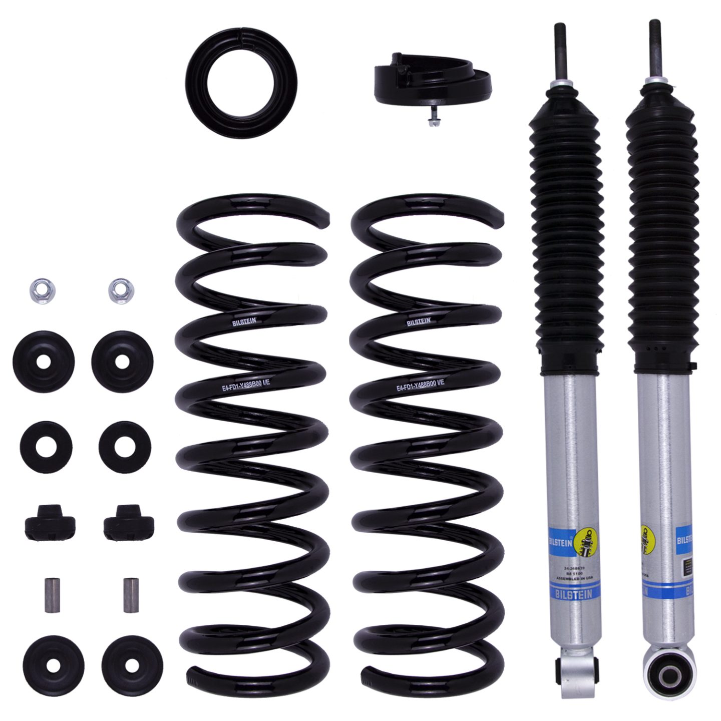 46-302137_1 Bilstein Front B8 5112 Suspension Leveling Kit (46-302137) for 2014-2024 Cummins 6.7L - Image 1