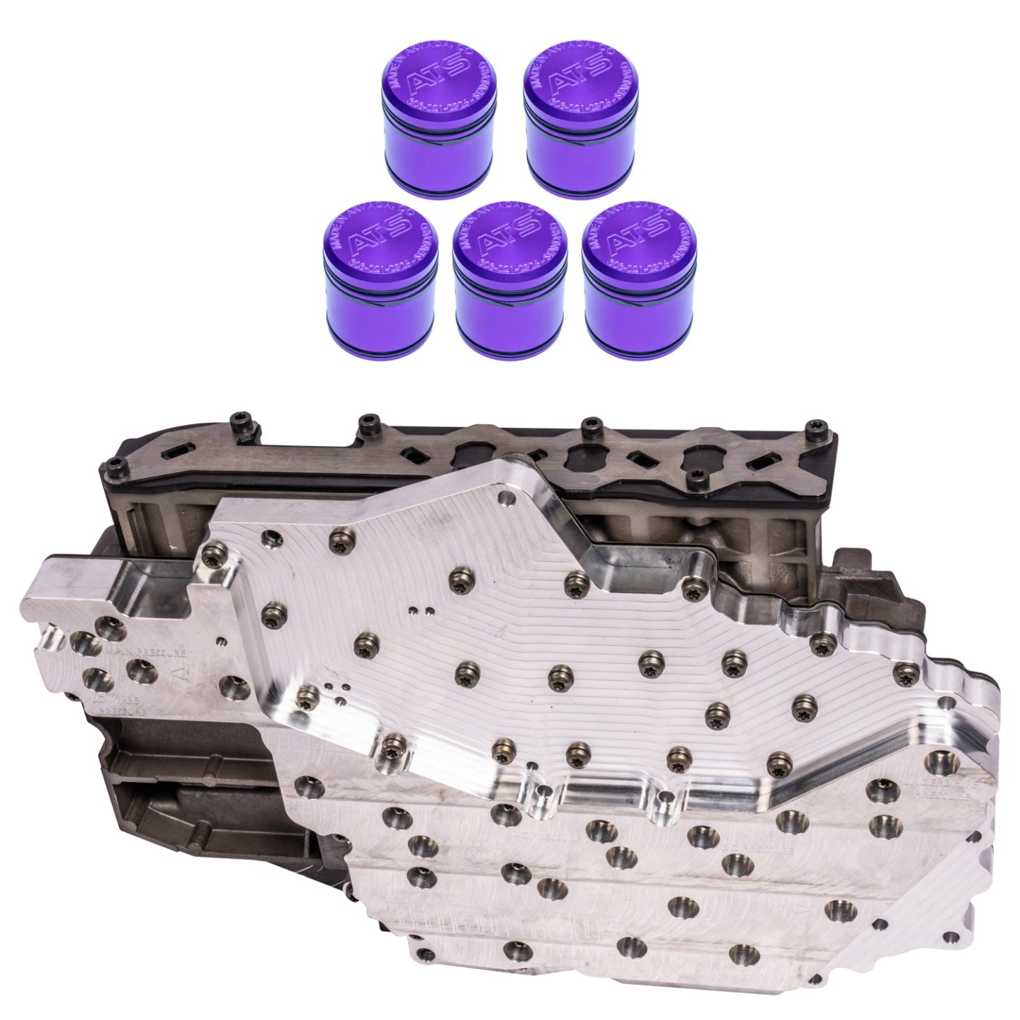 ATS 68Rfe Billet Channel Plate Valve Body Fits 2012-2018 6.7L Cummins CORE CHARGE OF $400 - Image 1