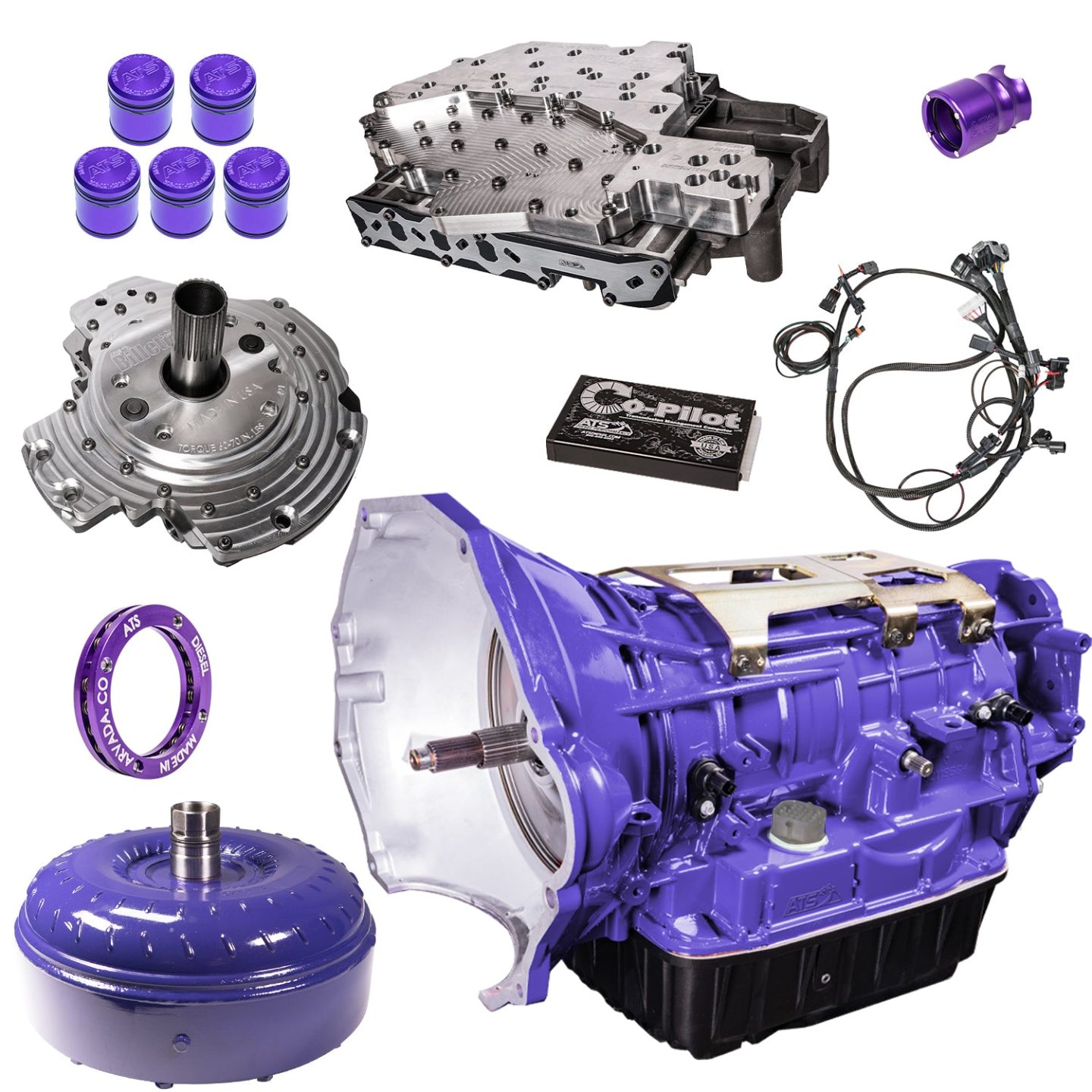 Stage 1 68Rfe Transmission Package 2Wd 3 Year 300000 Mile Warranty 2012-2018 Ram 6.7L Cummins ATS Diesel Performance CORE CHARGE OF $2200 - Image 1