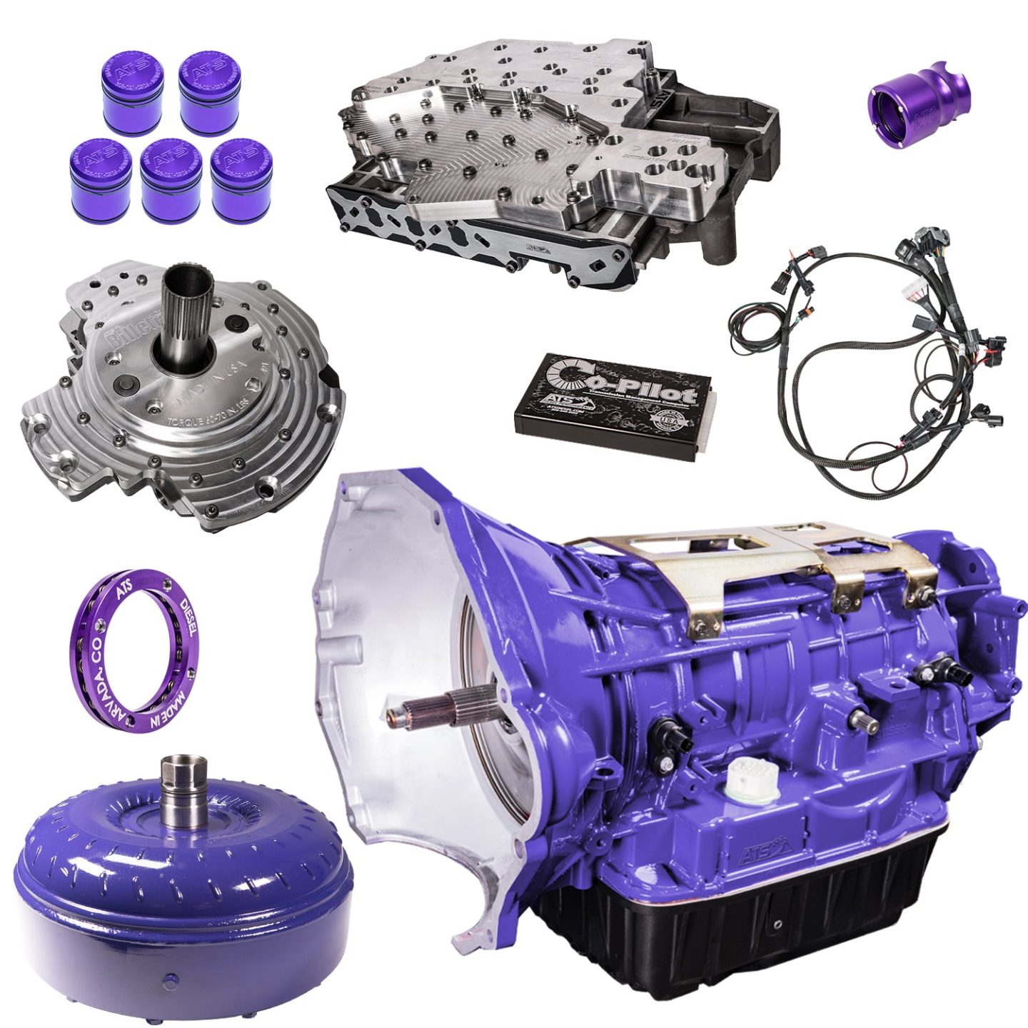 Stage 1 68Rfe Transmission Package 2Wd 3 Year 300000 Mile Warranty 2007.5-2011 Dodge Ram 6.7L Cummins ATS Diesel Performance CORE CHARGE OF $2200 - Image 1