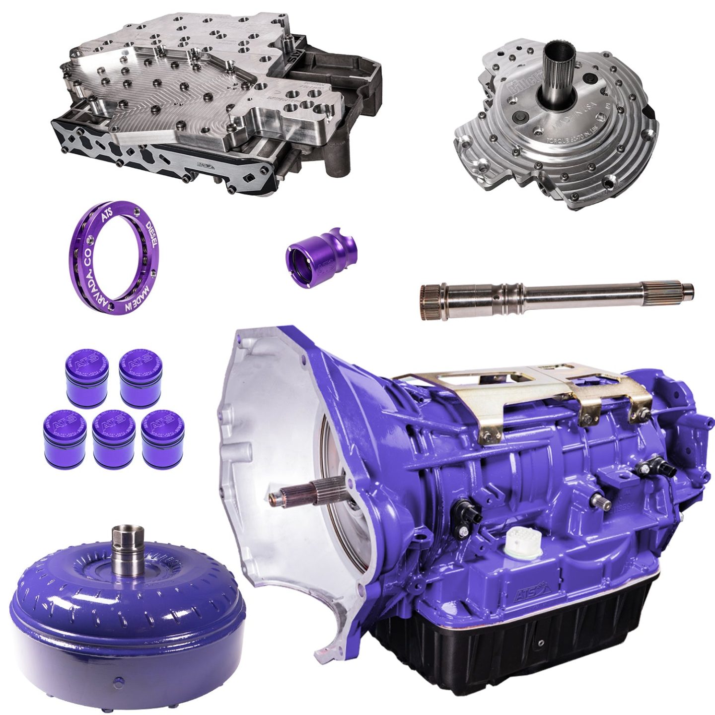 Stage 2 68Rfe Transmission Package 4Wd 1 Year 100000 Mile Warranty 2007.5-2011 Dodge Ram 6.7L Cummins ATS Diesel Performance CORE CHARGE OF $2200 - Image 1
