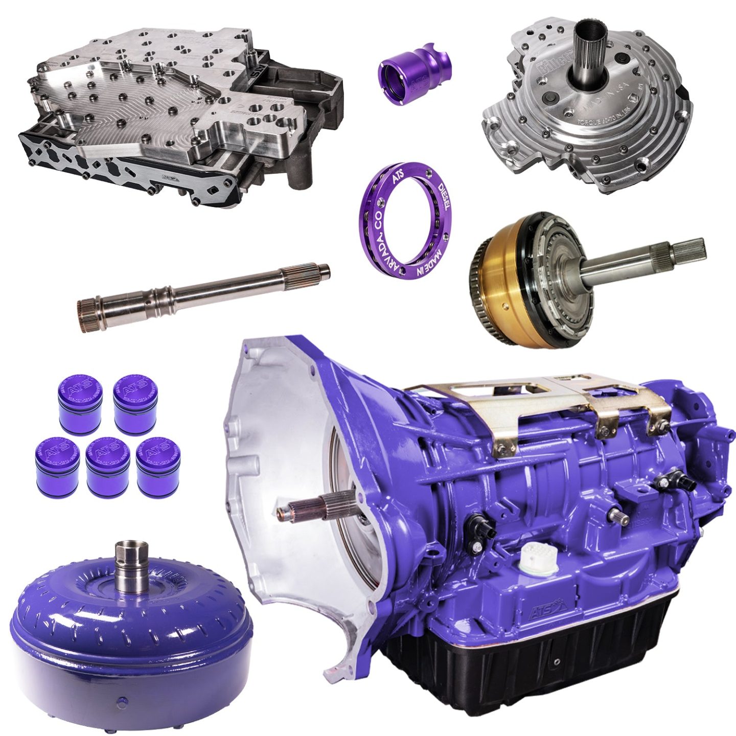 Stage 3 68Rfe Transmission Package 4Wd 1 Year 100000 Mile Warranty 2007.5-2011 Dodge Ram 6.7L Cummins ATS Diesel Performance CORE CHARGE OF $2200 - Image 1