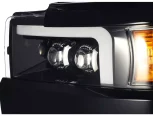 AlphaRex MKII NOVA-Series LED Projector Headlights Jet Black (880229) for 2015-2019 Duramax LML / L5P - Image 3