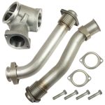 BD Diesel Bellowed Up Pipe Kit (1043900) for 1999.5-2003 Powerstroke 7.3L