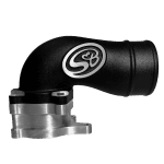 S&B Intake Elbow with Cold Side Intercooler Piping & Boots (76-1010B) for 2005-2007  Powerstroke 6.0L - Image 2
