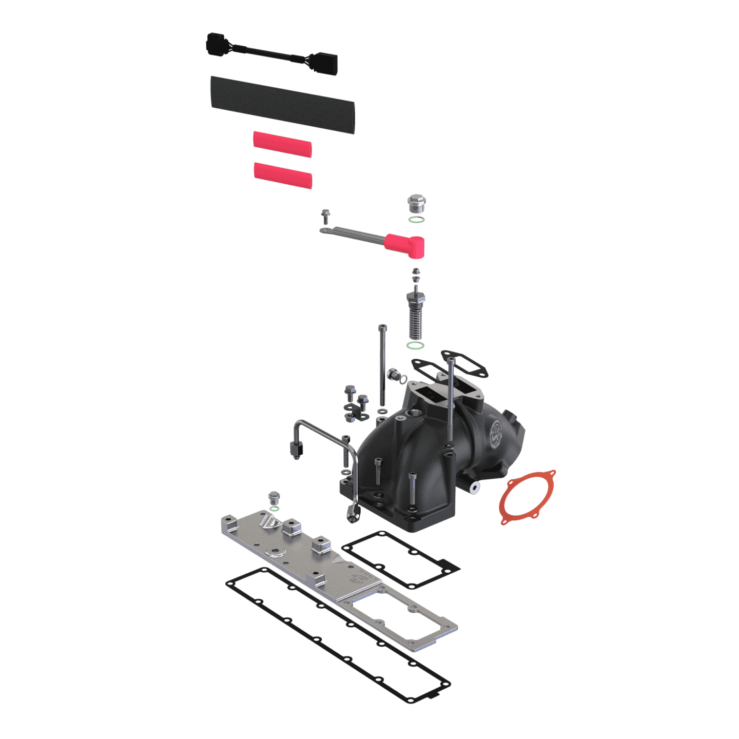 76-1012BOM0348 S&B Intake Elbow (76-1012) For 2019-2024 Cummins 6.7L - Image 1