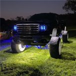 AlphaRex NOVA-Series LED Projector Headlights Jet Black (880608) for 2007-2014 Duramax - Image 2