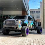 AlphaRex NOVA-Series LED Projector Headlights Jet Black (880608) for 2007-2014 Duramax - Image 10