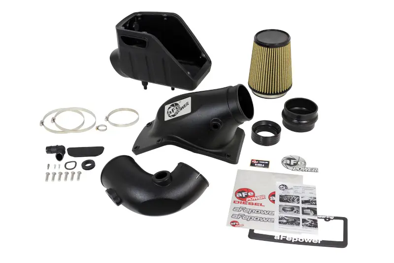 AFE Power Magnum FORCE Stage-2 Cold Air Intake System w/ Pro GUARD 7 Filter (75-81262-1) for 2008-2010 Powerstroke 6.4L - Image 3