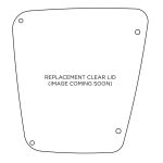 S&B Replacement Clear Lid (AM0416-00) for 2011-2016 Duramax LML
