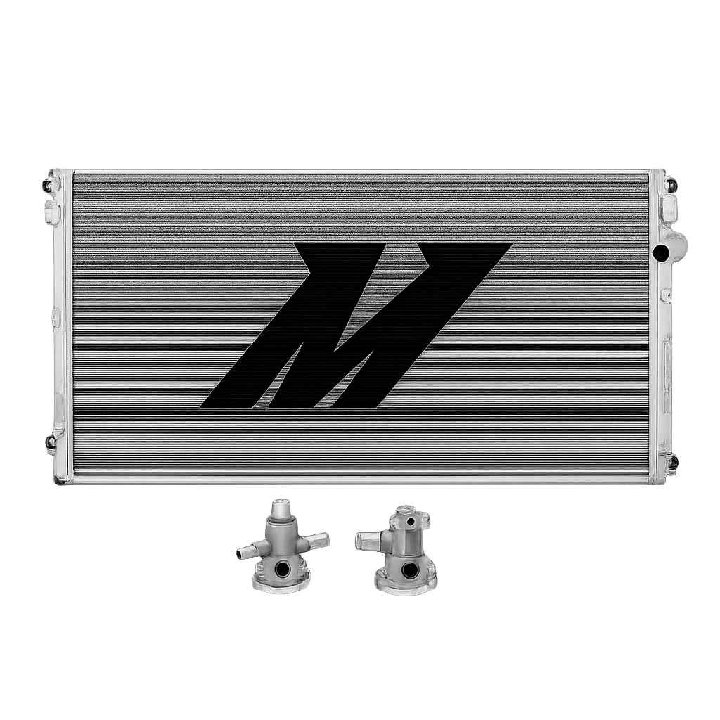 ChatGPT Image Mar 26, 2026, 09_32_01 AM Mishimoto secondary radiator for 6.7 Powerstroke aluminum cooling upgrade